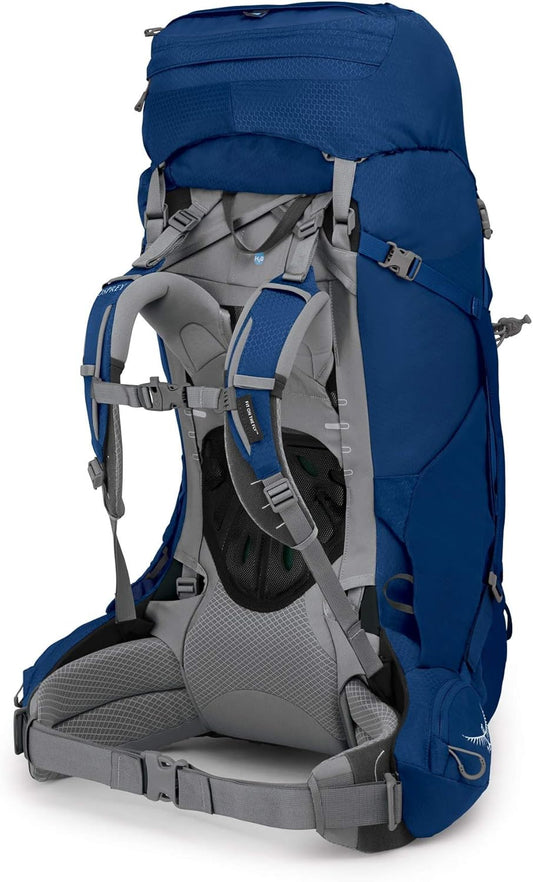 Osprey Ariel 65L Women's Backpacking Backpack, Ceramic Blue, WXS/S