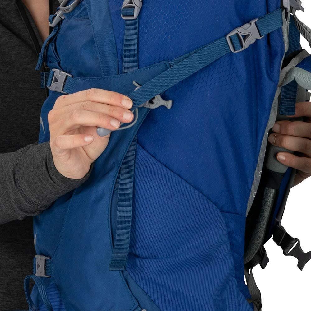Osprey Ariel 65L Women's Backpacking Backpack, Ceramic Blue, WXS/S