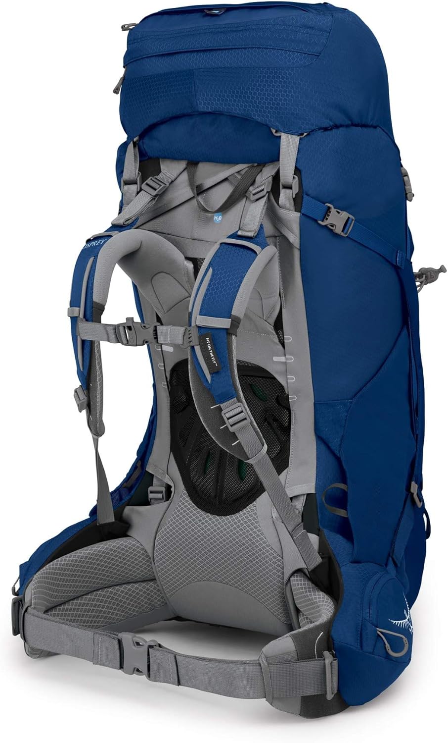Osprey Ariel 65L Women's Backpacking Backpack, Ceramic Blue, WXS/S