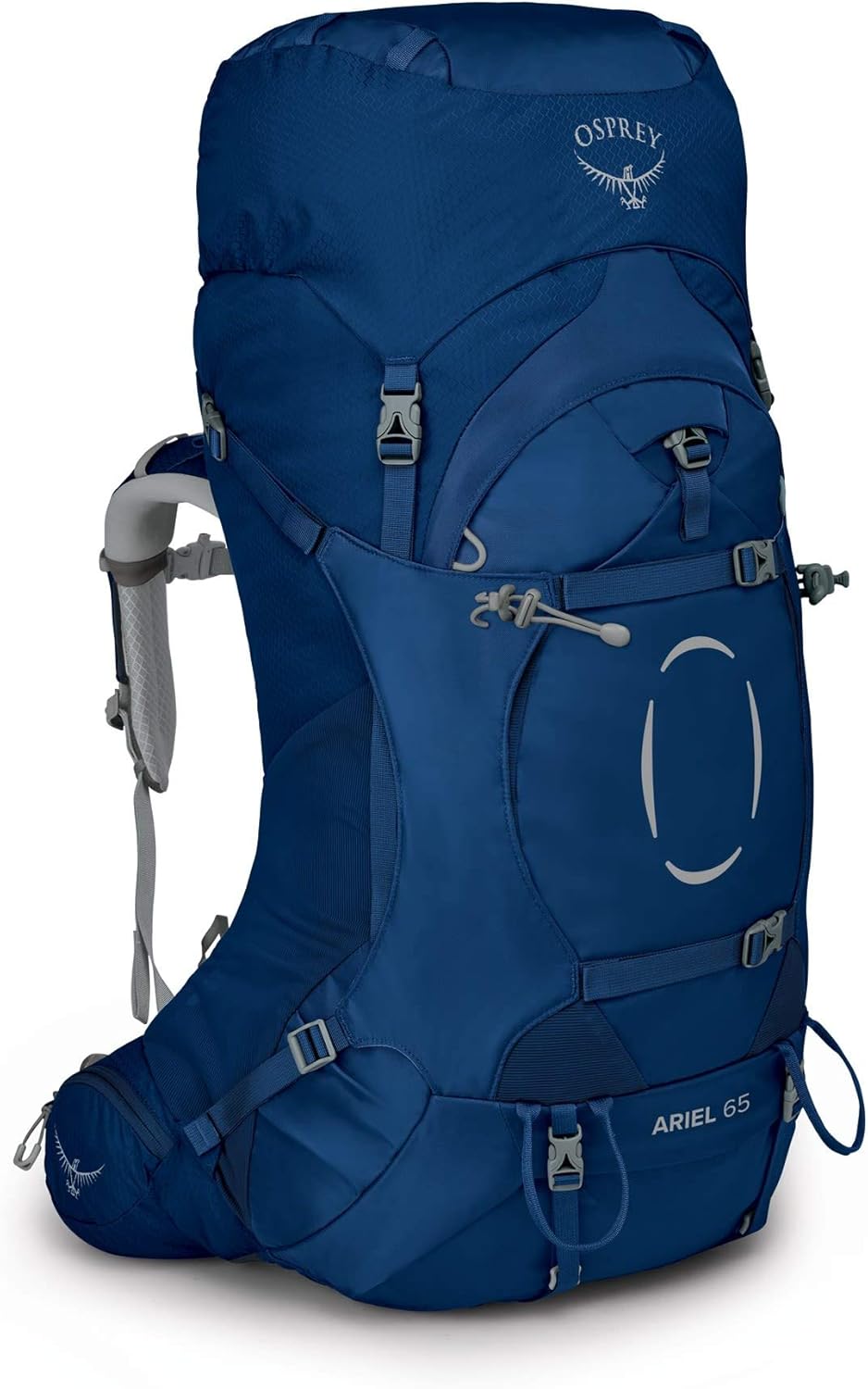 Osprey Ariel 65L Women's Backpacking Backpack, Ceramic Blue, WXS/S