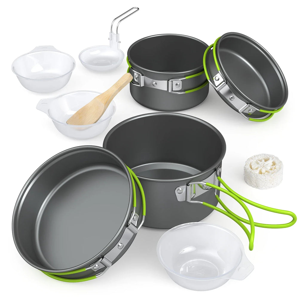 Camping Cookware Mess Kit
