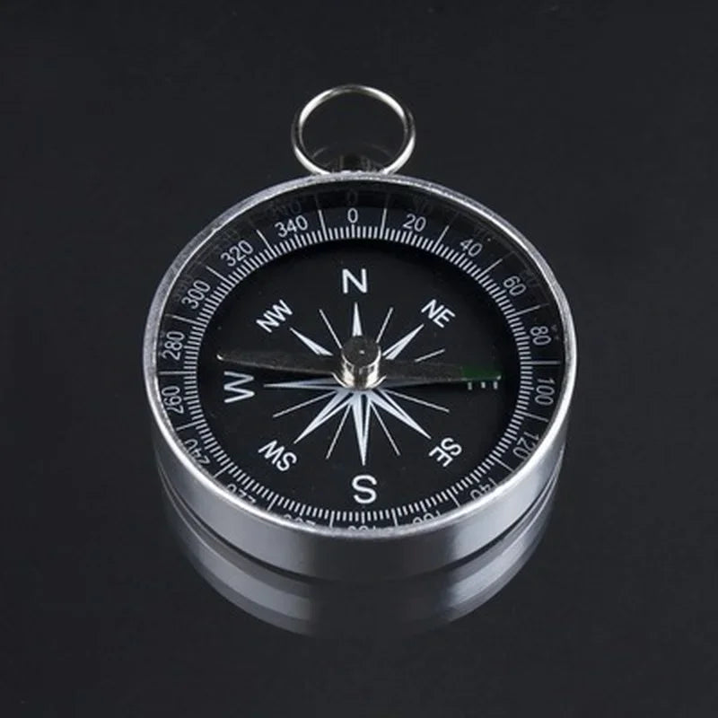 Portable Aluminum Emergency Compass Lightweight