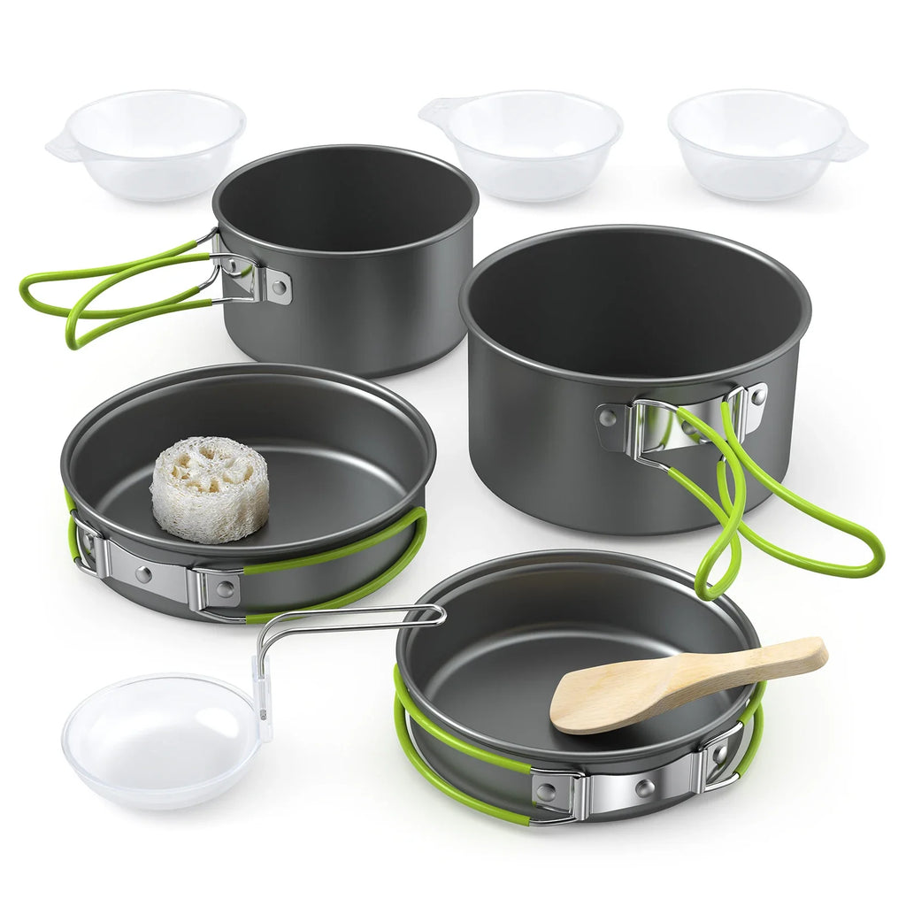 Camping Cookware Mess Kit