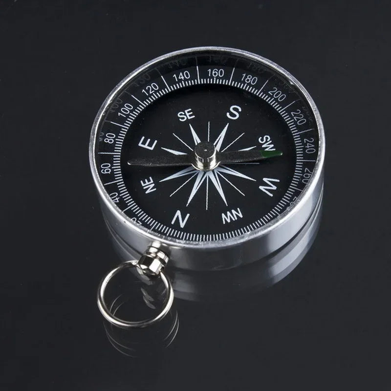 Portable Aluminum Emergency Compass Lightweight