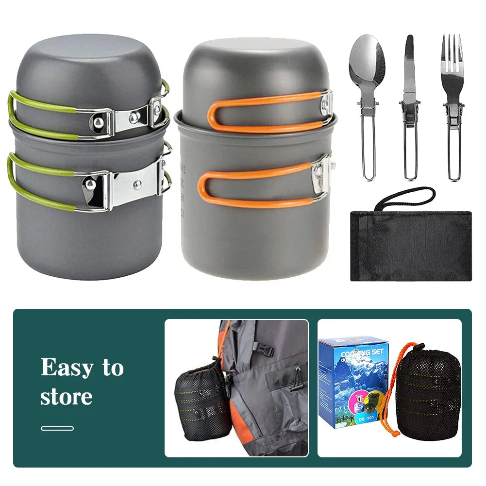 Camping Cookware Mess Kit