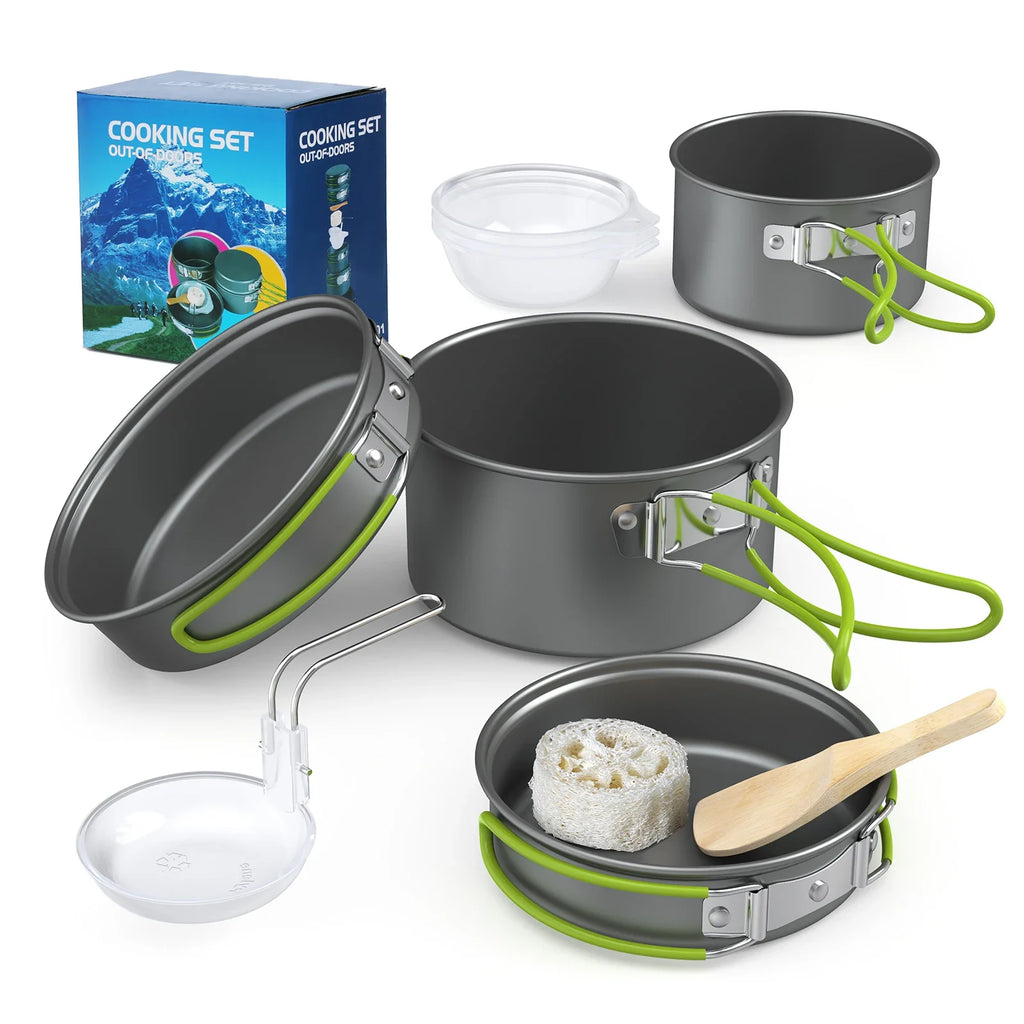 Camping Cookware Mess Kit