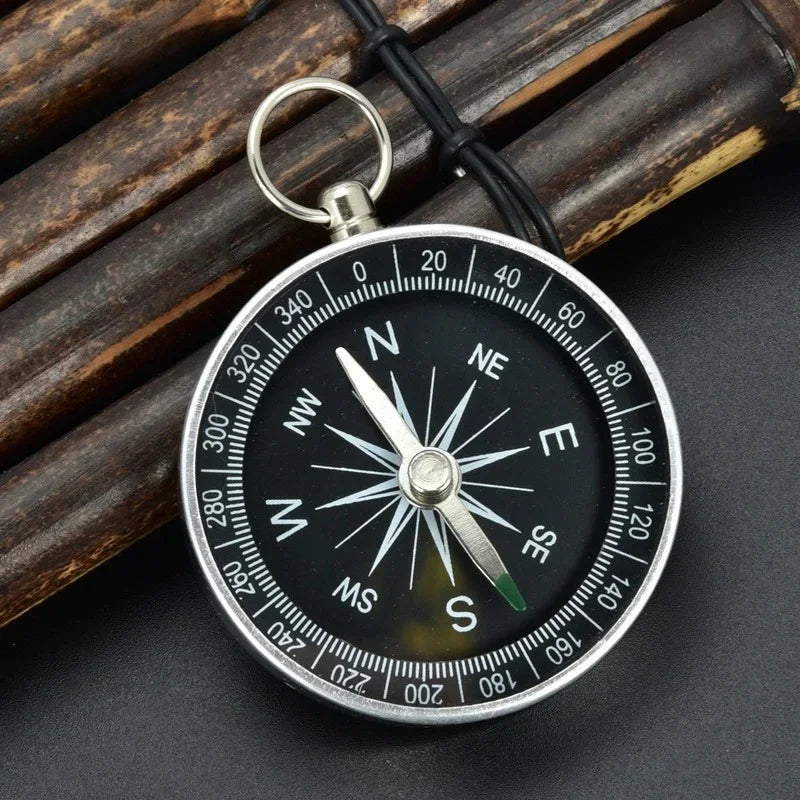 Portable Aluminum Emergency Compass Lightweight