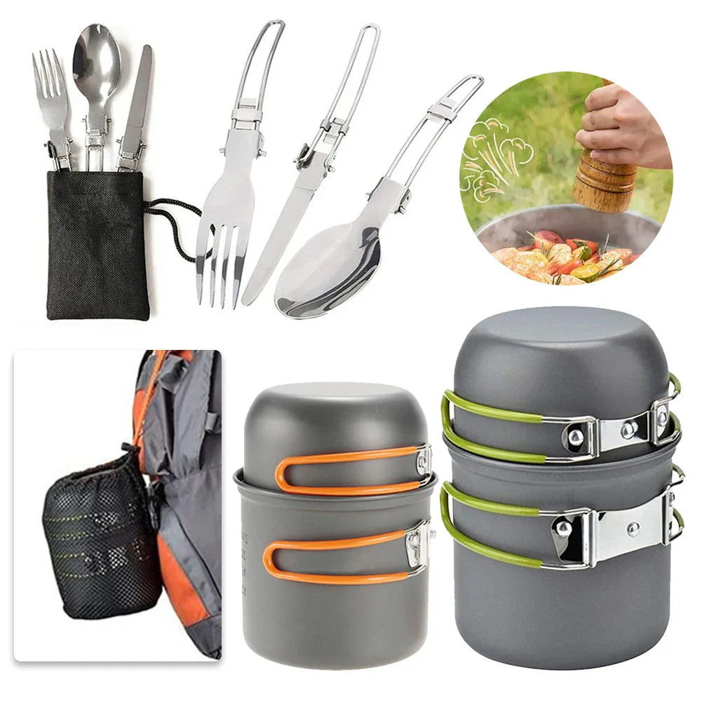 Camping Cookware Mess Kit